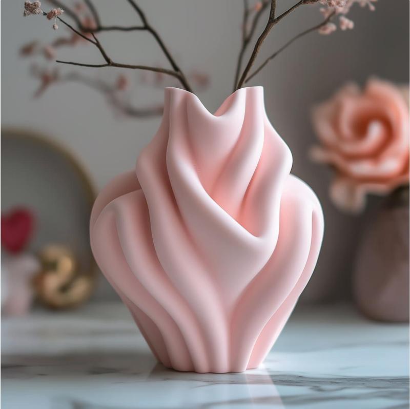 Pink Cloud Vase 