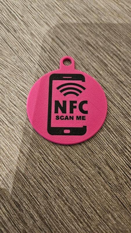 NFC Hanger New Version / Dog Collar / NFC Anhänger neue Version