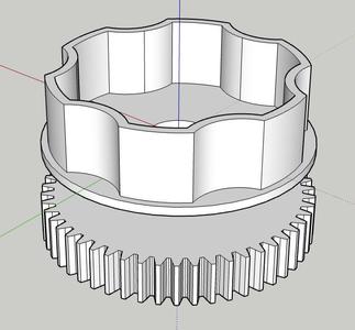 12V Kids Motorcycle/Dirt bike - Drive Gear