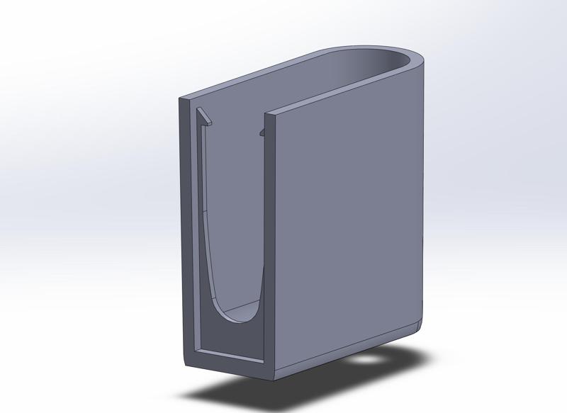 Hansgrohe Sliding Rail 26621000 Chrome Cover 97709000