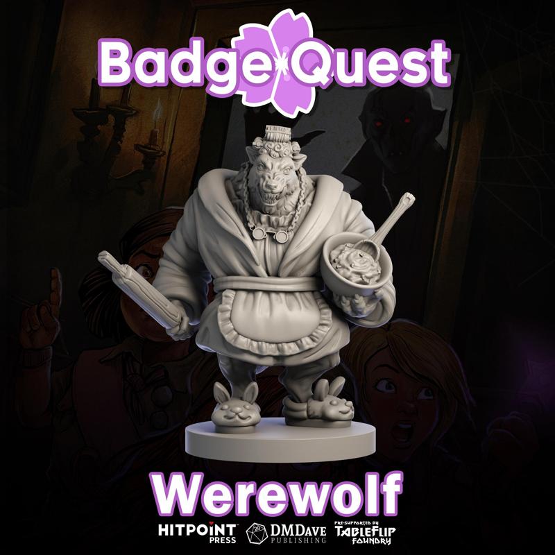 BADGE QUEST - Werewolf