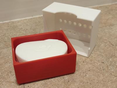 Bar Soap Box Dish with Lid