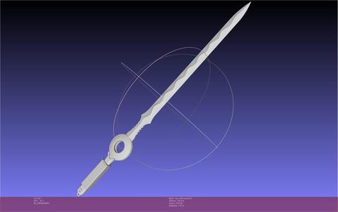 Cop Craft Sword Printable Assembly