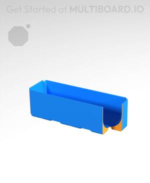 3x1x1 - Full Curved Bin - Multibin Insert