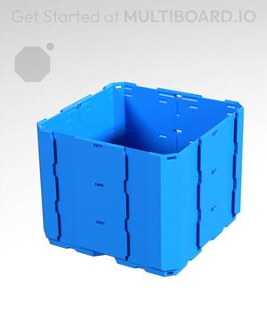 2x2x1.5 - Full Multipoint Rail - Multibin Shell
