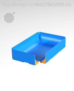 2x3x0.75 - Full Curved Bin - Multibin Insert