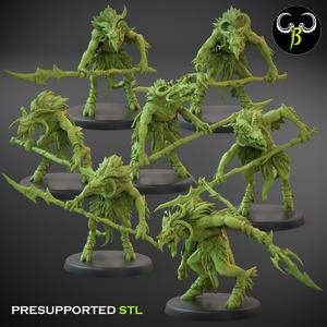 Avian Chosen with Lance Squad