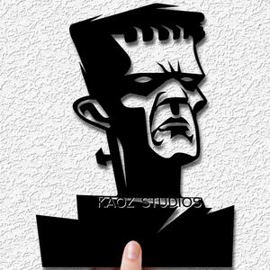 modern frankenstein wall art monser wall decor halloween decoration