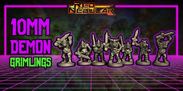 Demon Grimlings (10mm scale)