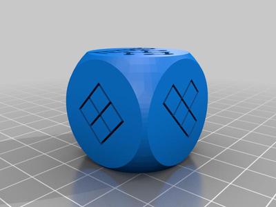 Dado tetris / tetris dice