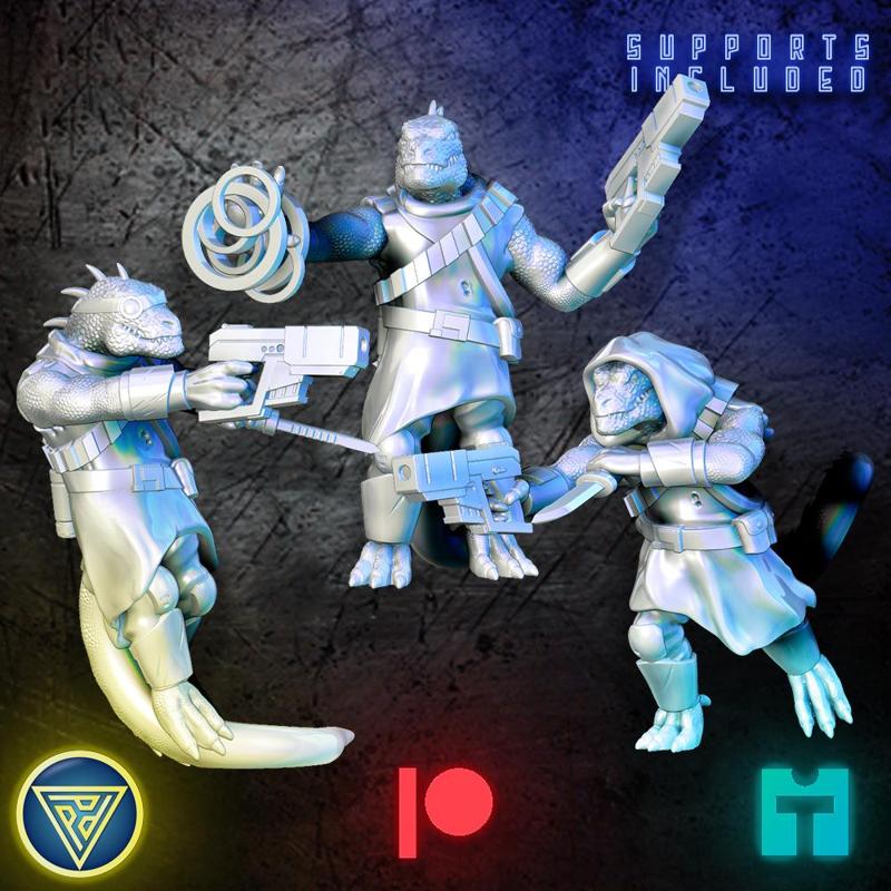 Desert Lizardfolk Brood Set