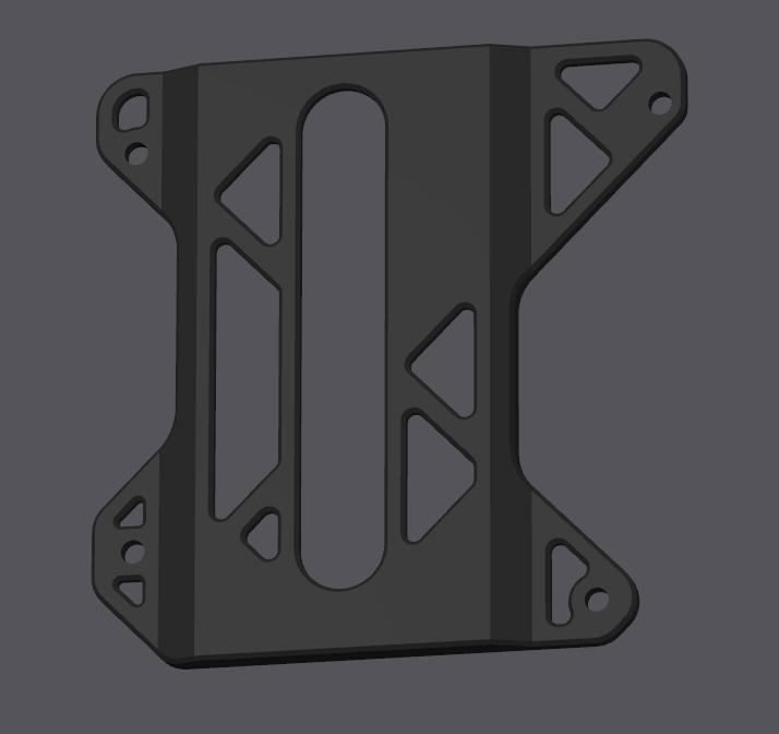 Backplate for Wallie(var) - Advanced Lever Action Wallet