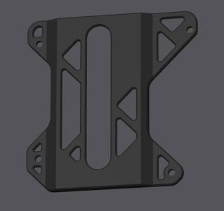 Backplate for Wallie(var) - Advanced Lever Action Wallet