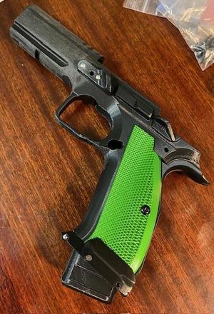 magwell and thumbrest for the CZ Shadow 2 handset for ACE