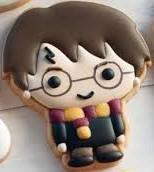 Harry Potter cookie cutter with stamp