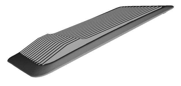 Datsun S30 (280Z) Hood vent, Miura inspired