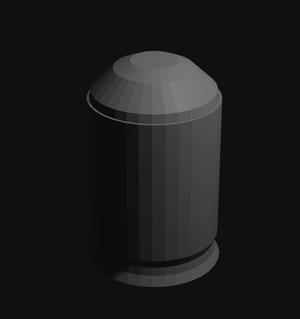 9mm bullet (dont put in a gun)