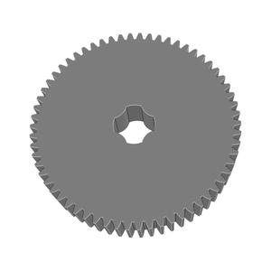 Gear Wheel PLN TTH62 BU01.00 SFT-SHD - SPN-GWH-0228