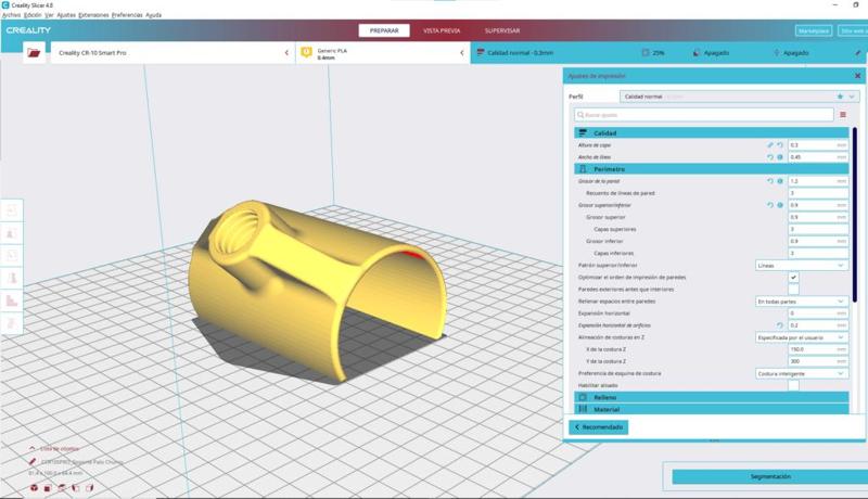 Soporte Palo Churro V2