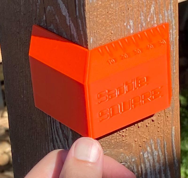 Saddle Square - Metal/Woodworking 3D square