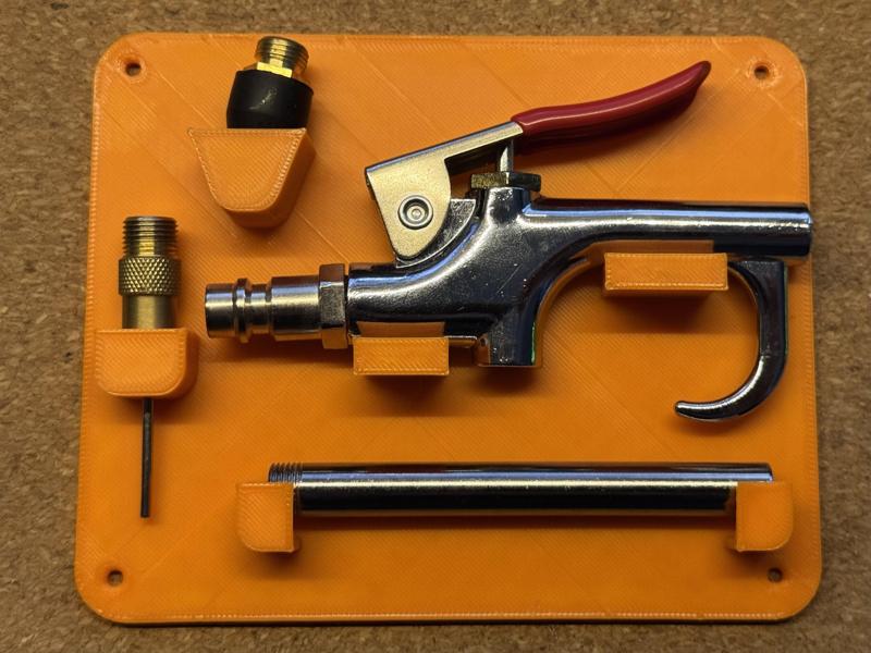 Compressor tools holder