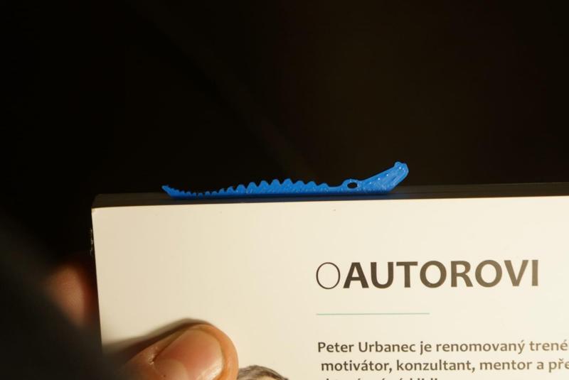 Crocodile bookmark