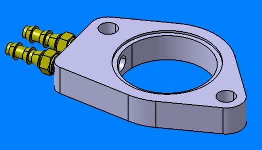 SBC Thermostat Plate