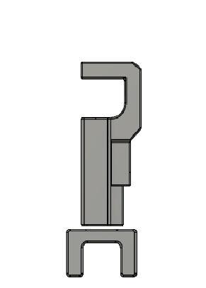 3d Printed Snap Hook for keychain