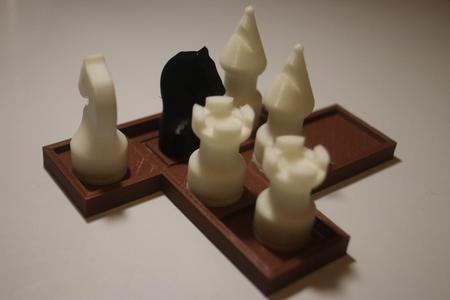 PlyMats Chess Puzzle with 2 levels