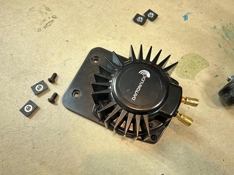 Aurasound/Dayton Audio Bass Shaker 8020 Mounts