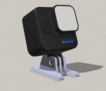 GoPro support for fpv drone