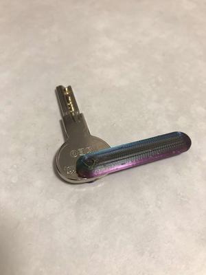 key lever for children to open the door