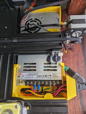 Ender 3 Pro Flat mount PSU