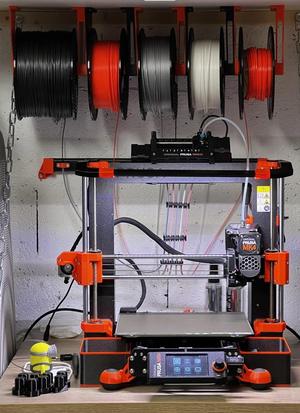 Spool holders for MMU with/without buffer
