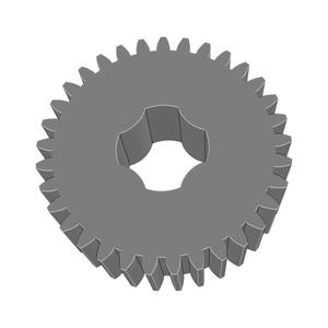 Gear Wheel PLN TTH33 BU01.00 SFT-SHD - SPN-GWH-0112