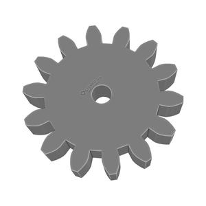 Gear Wheel PLN TTH14 BU00.25 SFT2.0mm - SPN-GWH-0033
