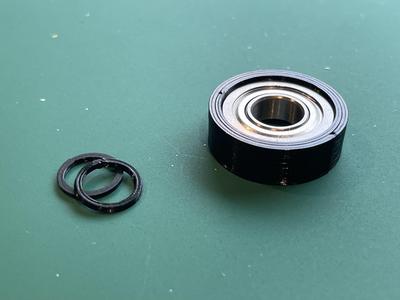 F668-2Z to 608ZZ bearing adapter