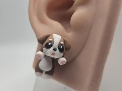 Bulldog Earrings