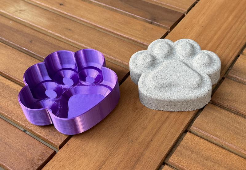 Cat Paw Sand Mold