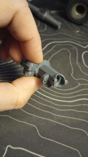 SCX24 Pentahedron Axle housings 