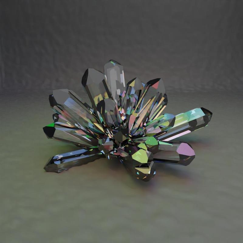 Quarz Crystal Cluster - two versions