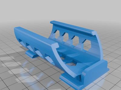 SAMSUNG TV remote control holder 2 holes