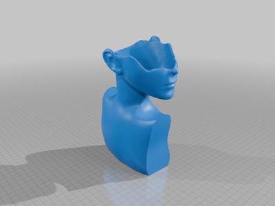 Female Figure Vase