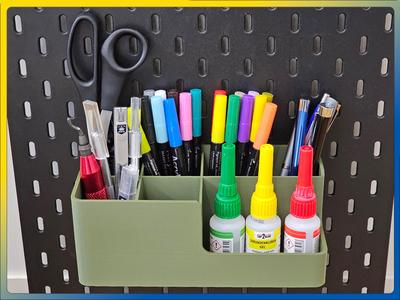 Organizer / Pencil holder for IKEA Skadis