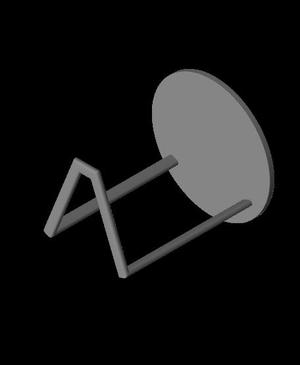 tavolino laterale WAVE.obj