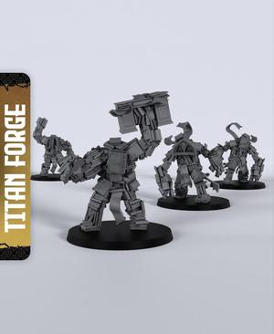Book Golems - With Free Dragon  - 5e DnD Inspired for RPG and Wargamers