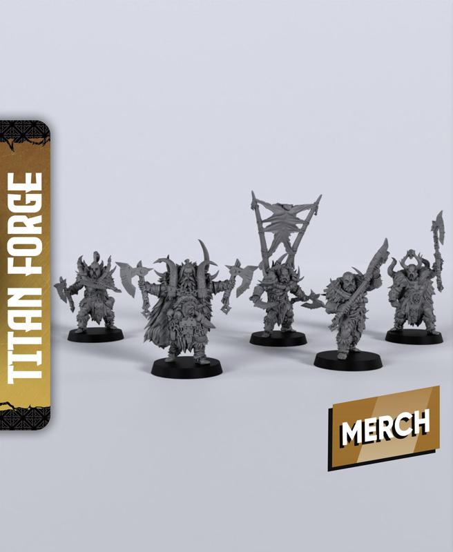 Marauders - With Free Dragon  - 5e DnD Inspired for RPG and Wargamers