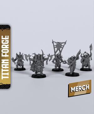 Marauders - With Free Dragon  - 5e DnD Inspired for RPG and Wargamers
