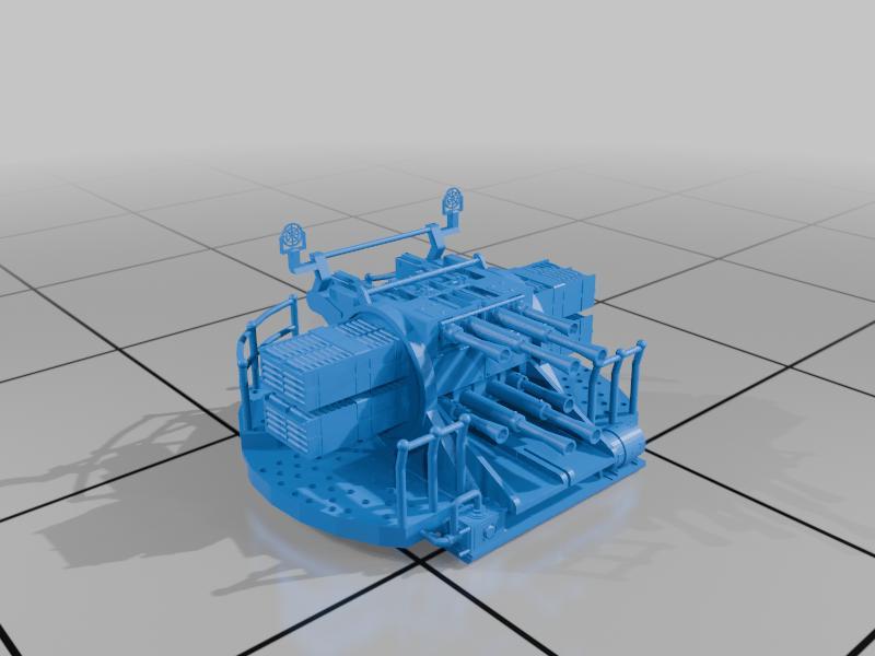 Vickers 2pdr QF Mk VIII – Octuple Mounts Pom-Pom – Royal Navy