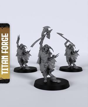 Githyanki Male Barbarian - With Free Dragon  - 5e DnD Inspired for RPG and Wargamers